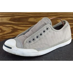 Converse All Star Women Size 8 M Gray Low‎ Top Fabric 150459c